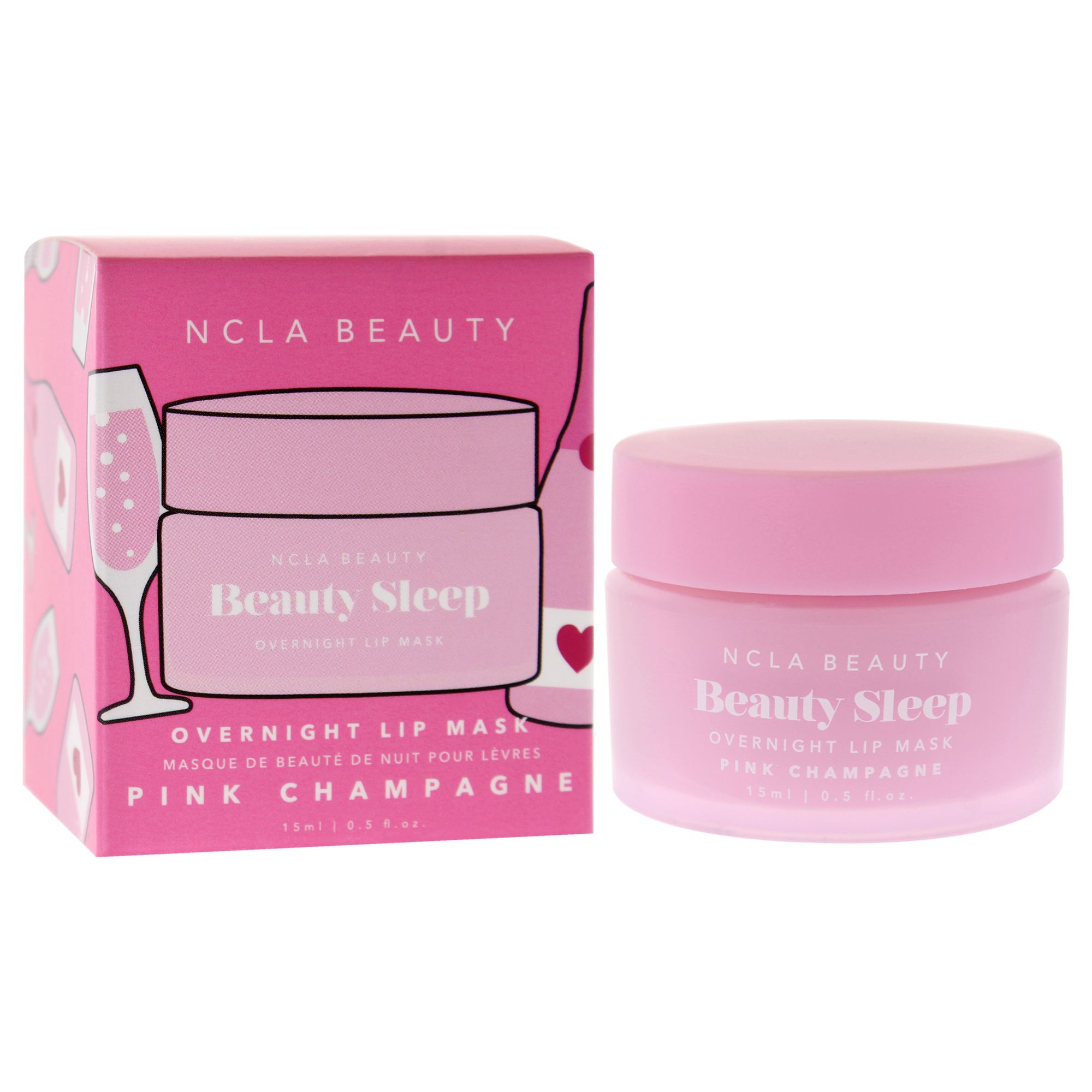 Beauty Sleep Overnight Lippenmaske - Pink Champagne von NCLA