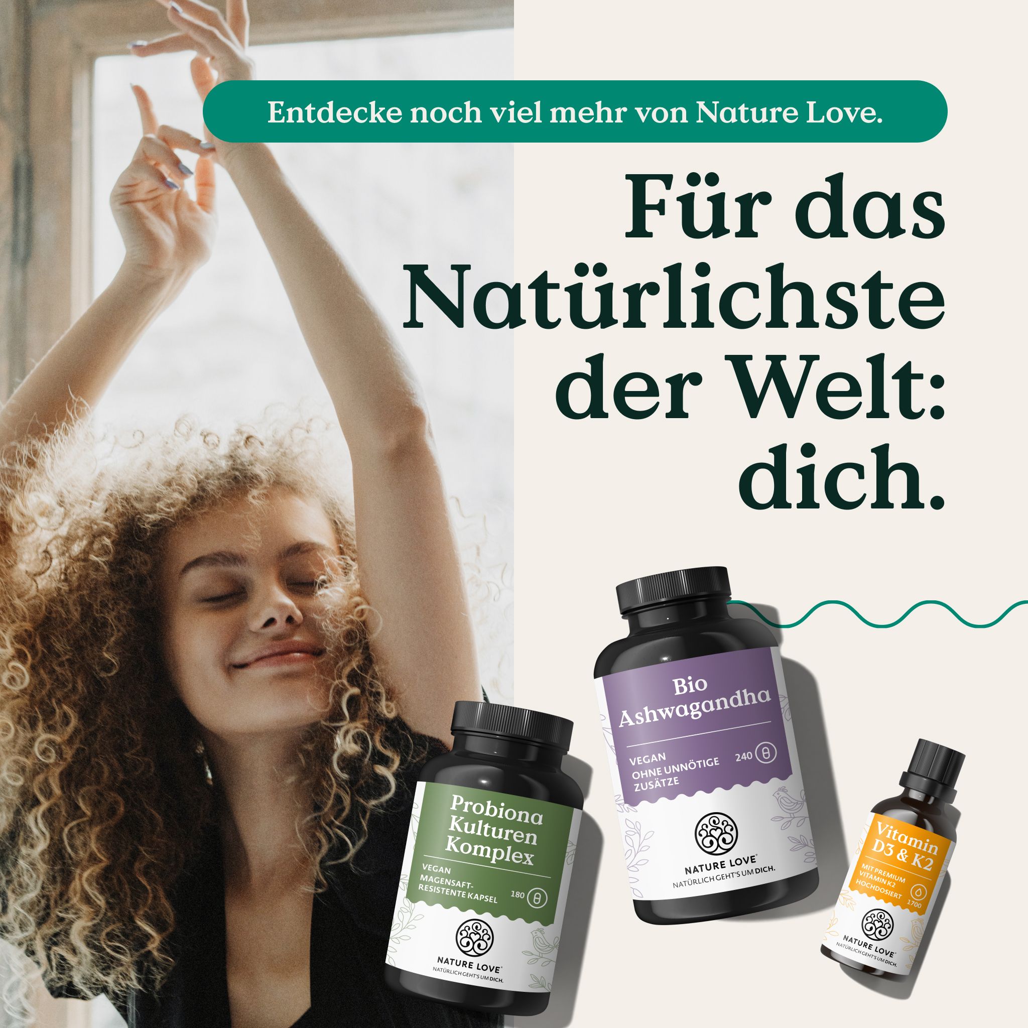 NATURE LOVE® Bio Maca Kapseln (schwarz) - 3000 mg je Tagesdosis - 180 Kapseln