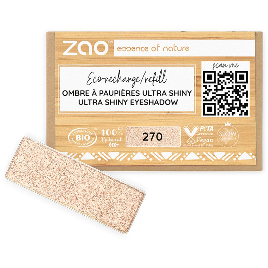 ZAO MAKE UP EYESHADOW PEARLY RECHTECKIG