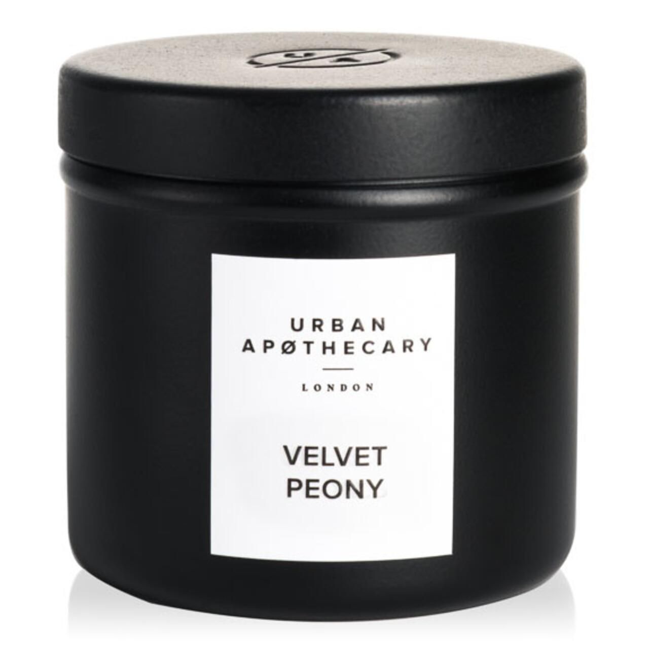 Urban Apothecary, Velvet Peony Luxury Scented Travel Candle 175 g Shop Apotheke