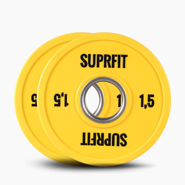 Suprfit Mini Bumper Plates (Paar) 1 St Set
