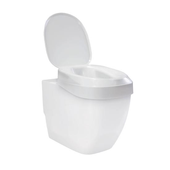 Invacare Toilettensitzerhöhung Aquatec 90 ERGO 10cm mit Deckel