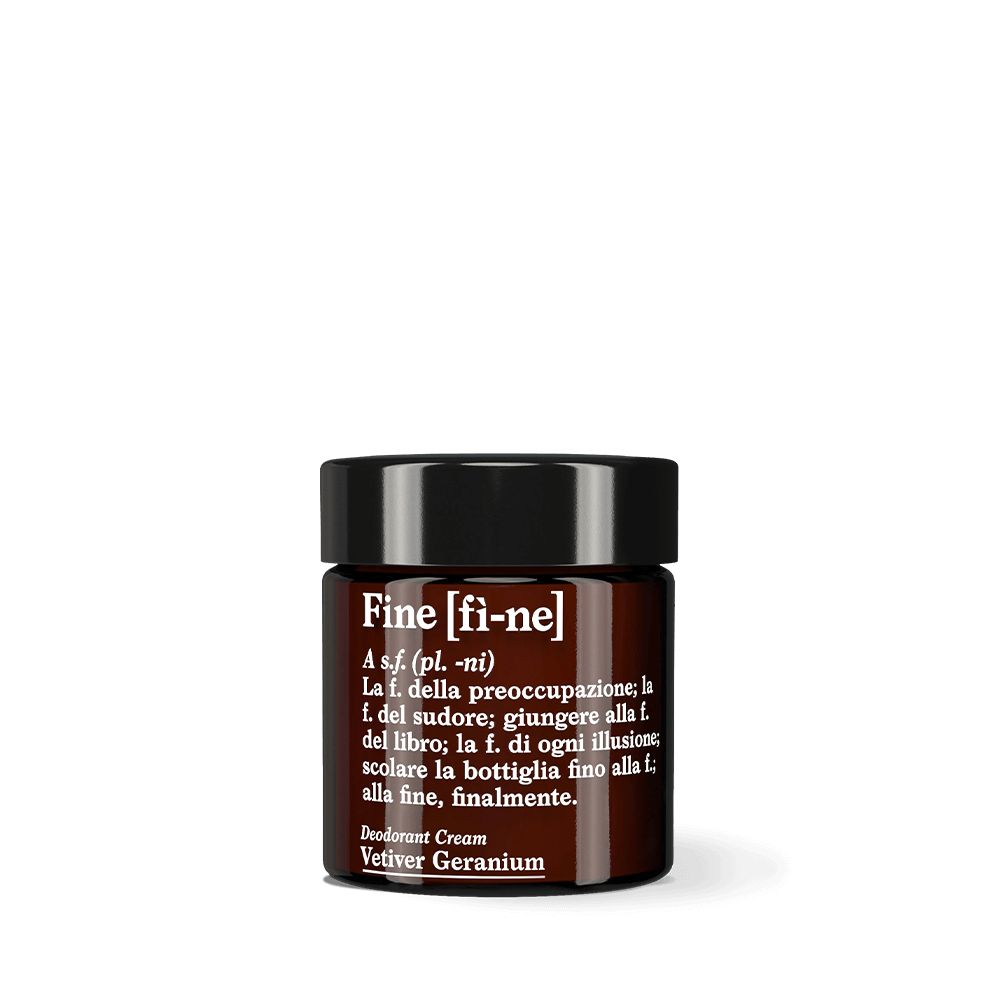 Fine Deocreme Vetiver Geranium 30 g Creme