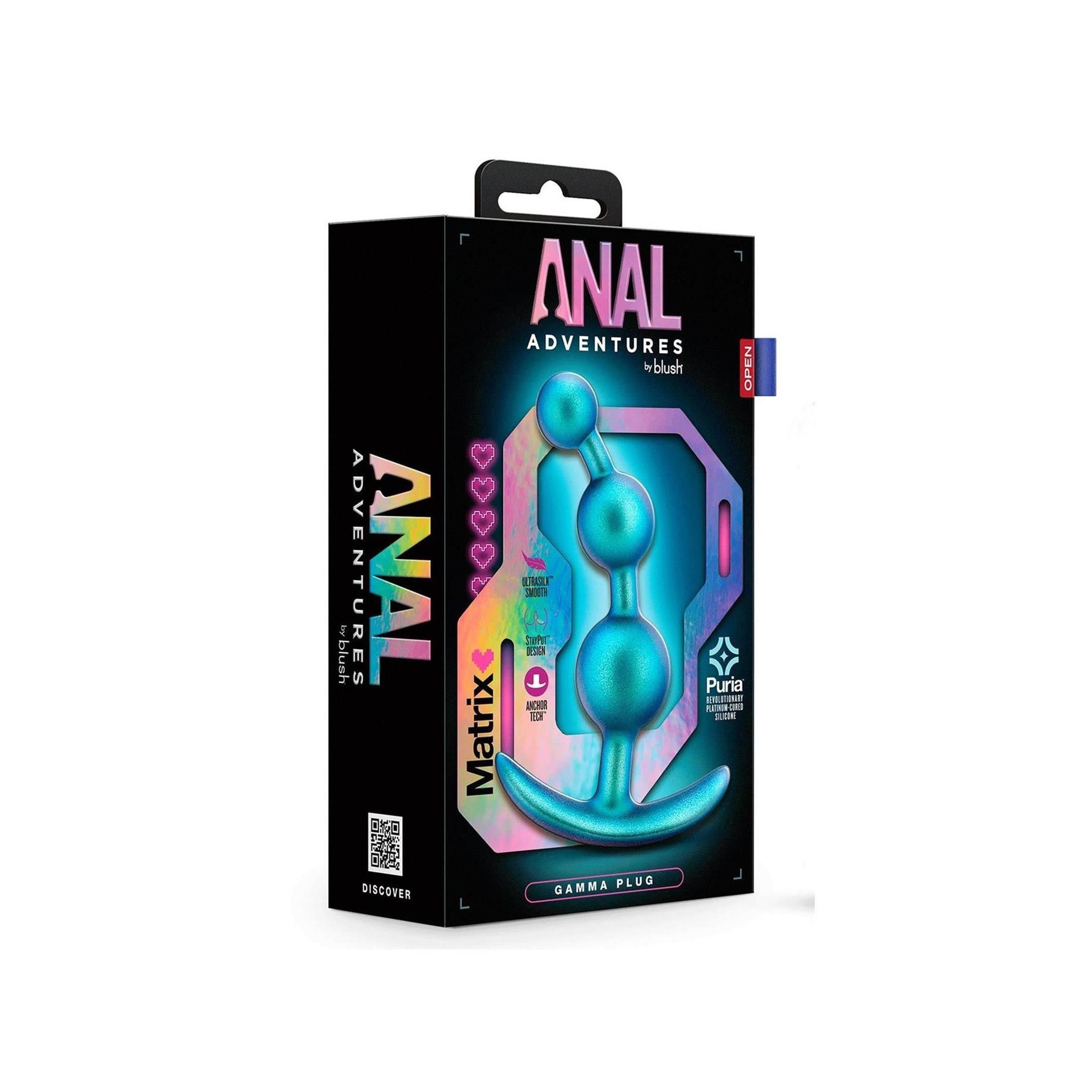 Blush - ANAL ADVENTURES MATRIX GAMMA Plug NEPTUNE