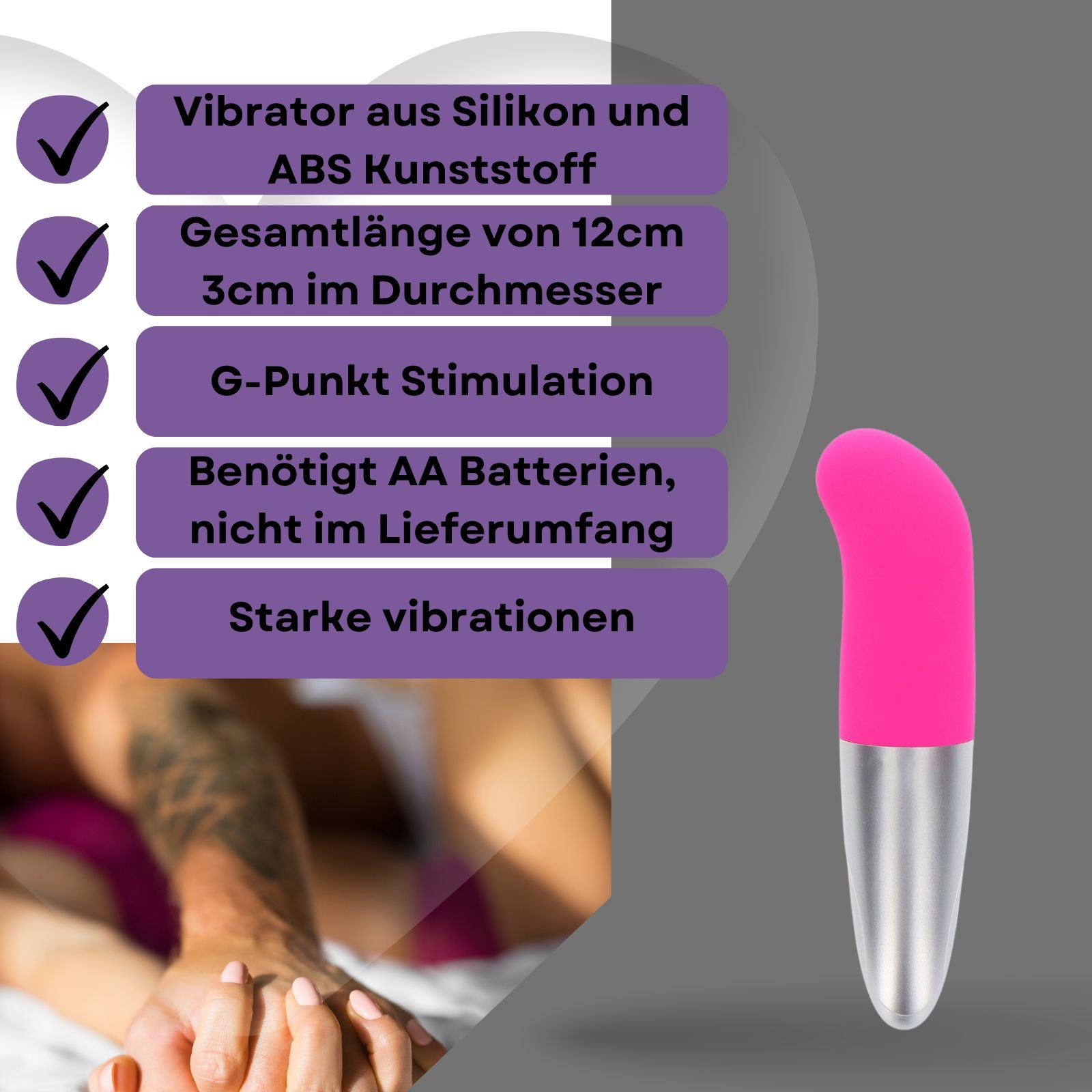 Lovelyness - Mini G-Punkt Vibrator 1 St