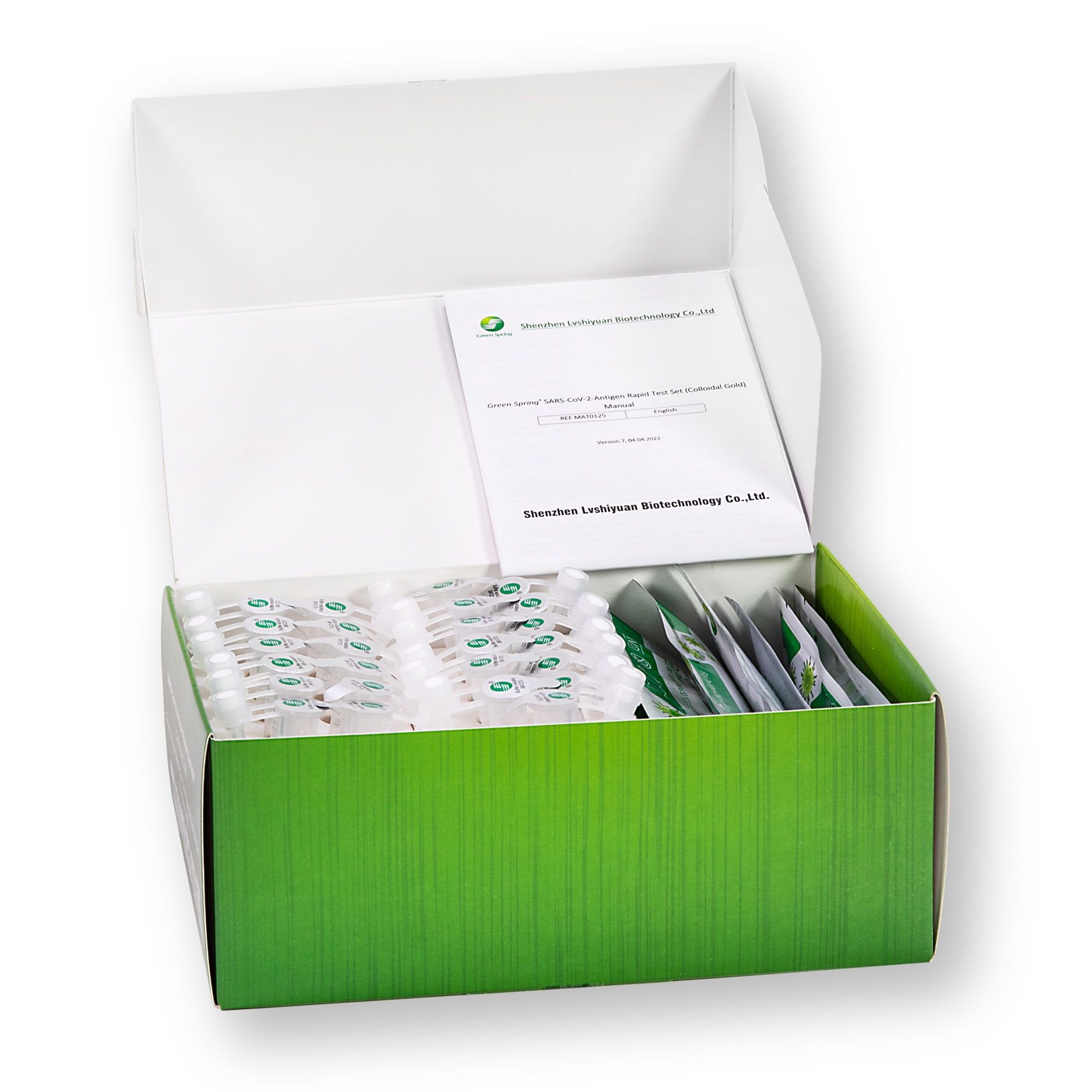 Green Spring Profi-Schnelltest | GRATIS parahealth Corona Tests
