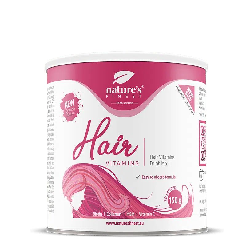 Nature’s Finest Hair Vitamins – Topvitamines ter ondersteuning van het haar 3x150 Poeder