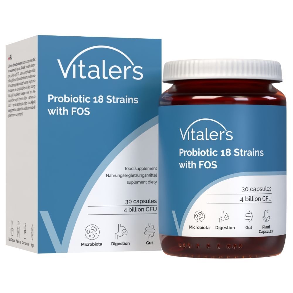 Vitaler’s Probiotikum 18 Stämme mit FOS 30 St Kapseln