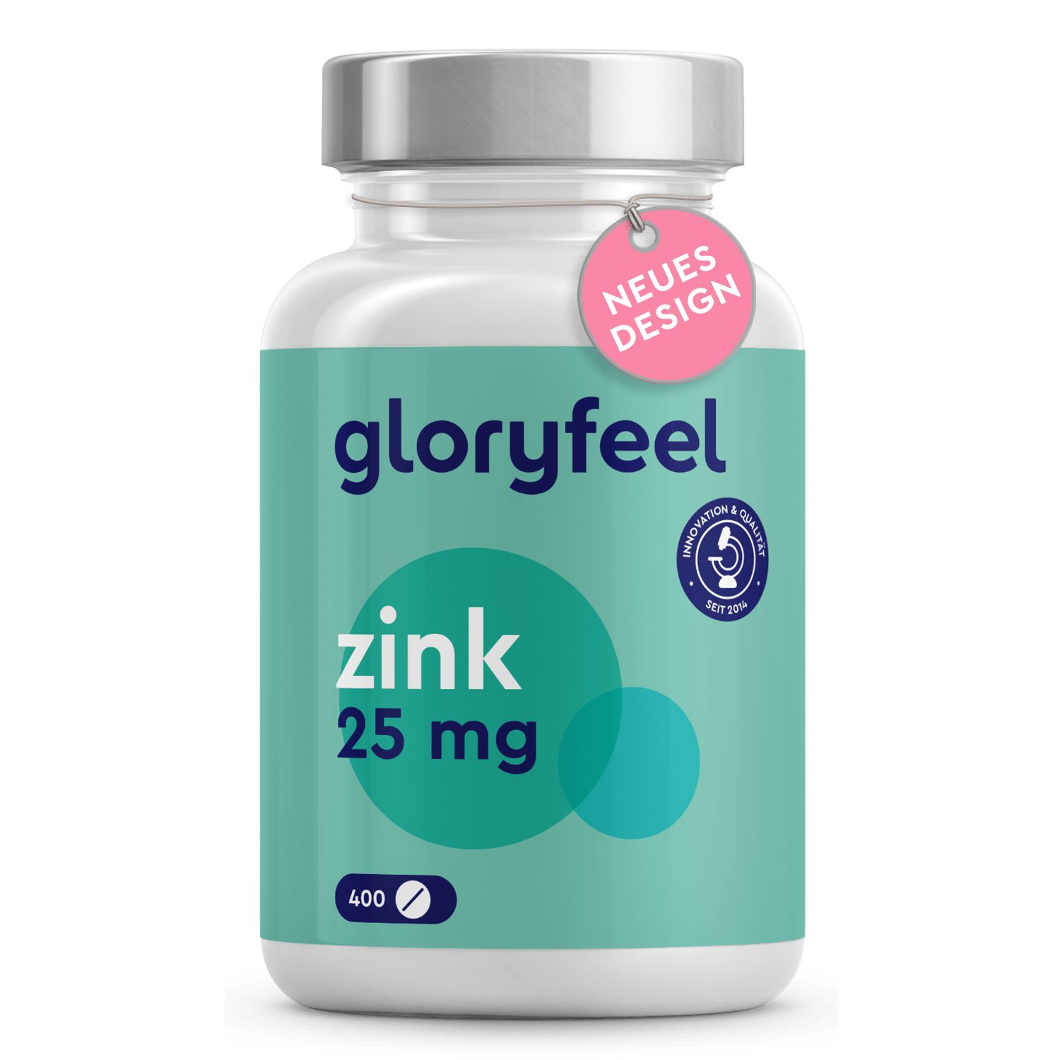 gloryfeel® Zink Tabletten - Mit Premium Zinkgluconat