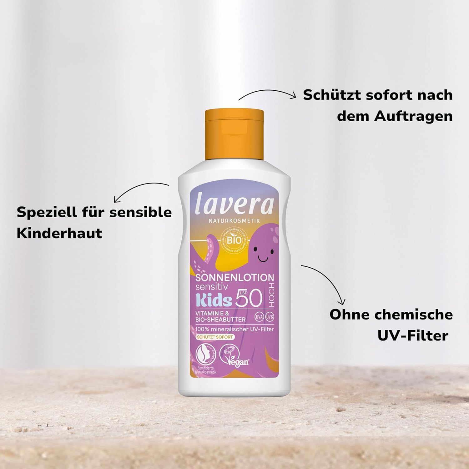 lavera Sonnenlotion Sensitiv KIDS LSF 50