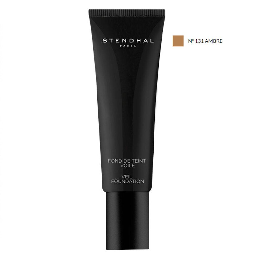 Schwarze Tube mit Stendhal-Logo und Produktbezeichnung. Farbton-Referenz: Nr. 131 Ambre.