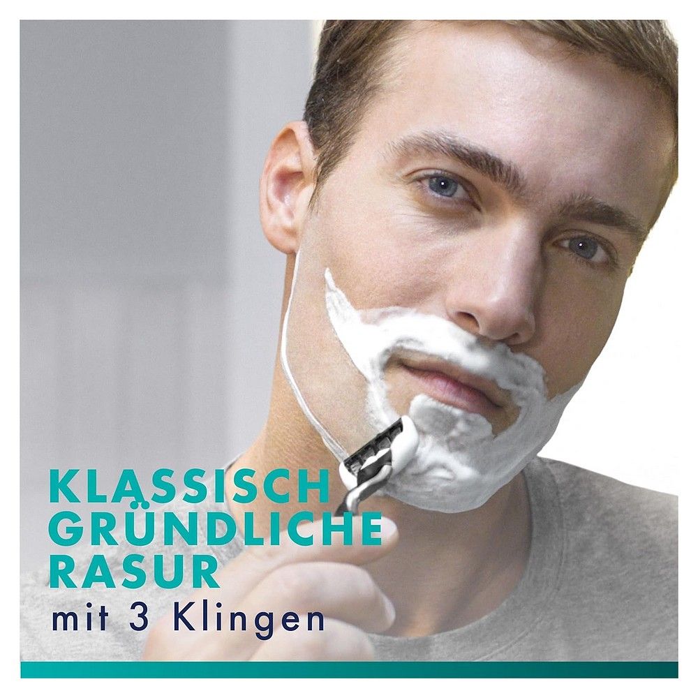 Gillette Mach3 Systemklingen 12er + Handstück