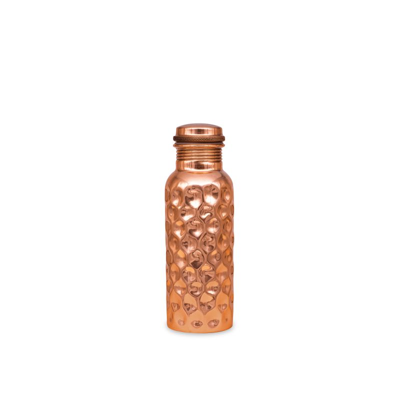 Govinda - Kupfer Trinkflasche Diamant