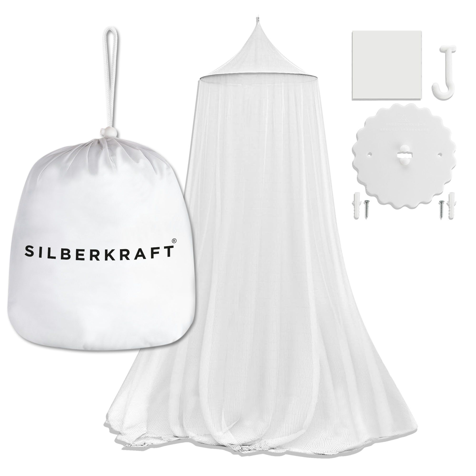 SILBERKRAFT Moskitonetz