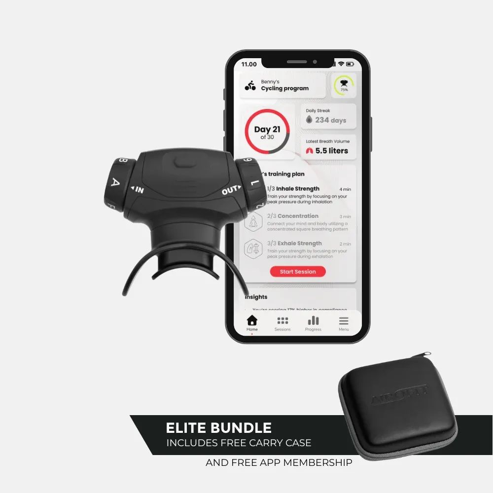 Airofit Atemtrainer Elite 1 St Gerät