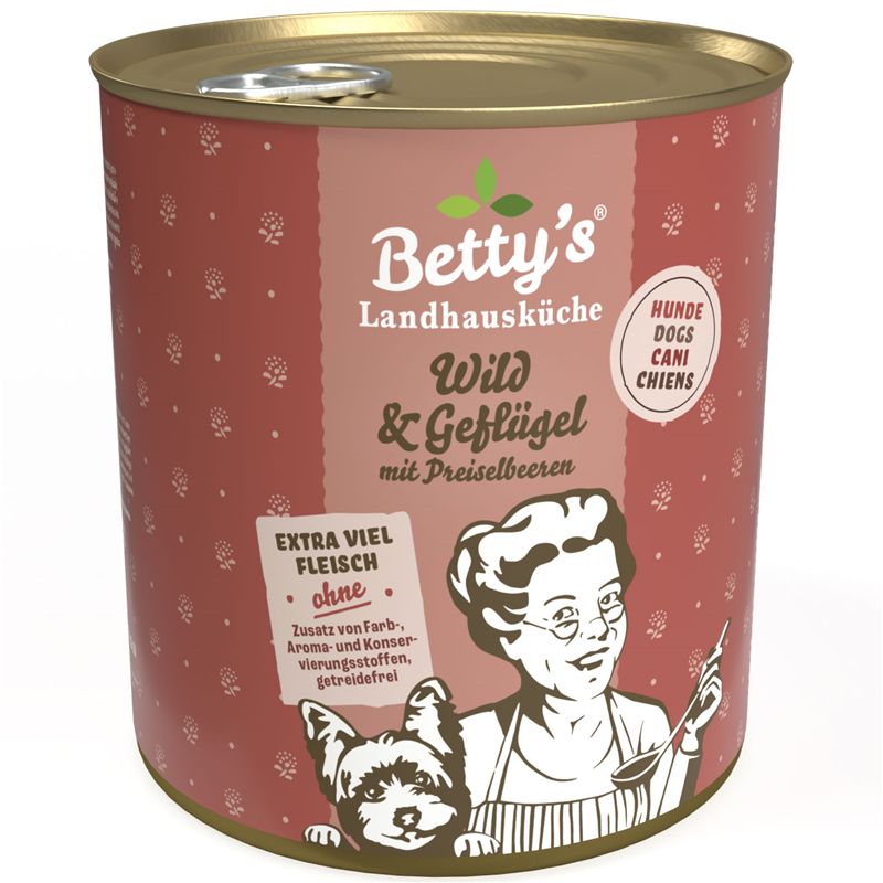 Bettys Landhausküche LHK Dog Wild & Geflügel