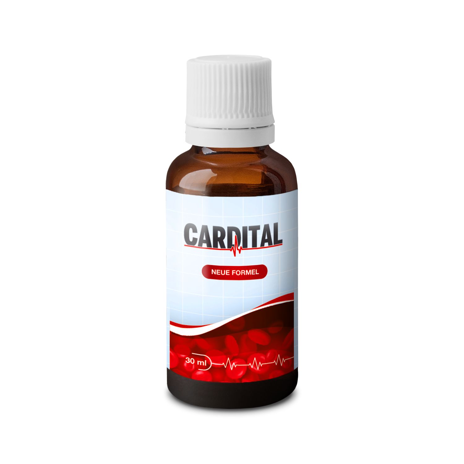Cardital Tropfen – Weißdorn, L-Arginin & B-Vitamine Nahrungsergänzungsmittel | Magnesium Taurin 30 ml