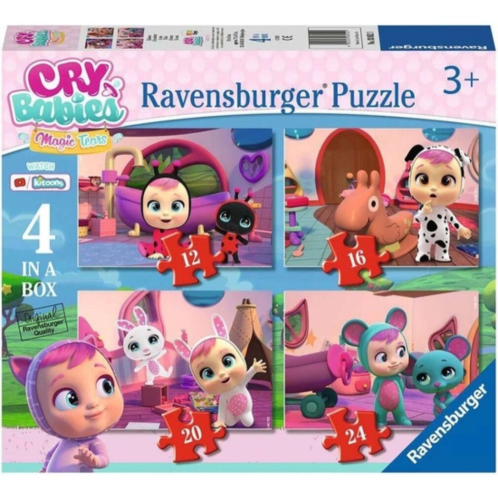 ravensburger Puzzle Cry Babies: Magic Tears 4in1 (12,16,20,24 pezzi)