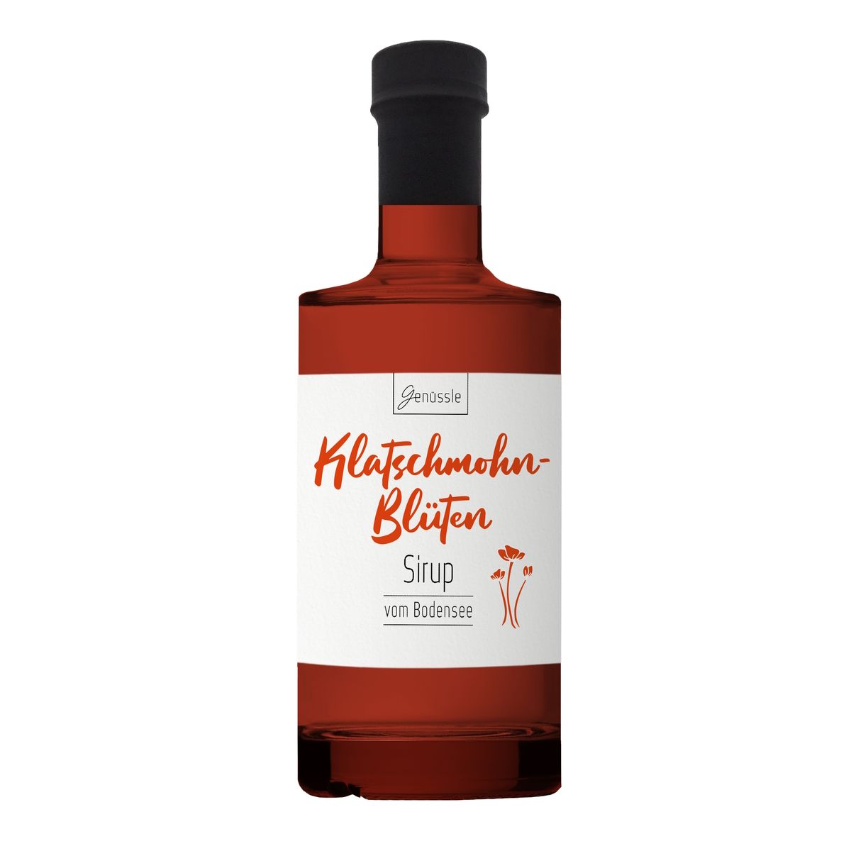 Genüssle Klatschmohnblüten-Sirup 350 ml
