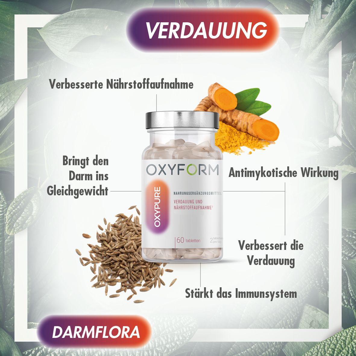 Oxyform Verdauungsfördernd Oxypure Tabletten