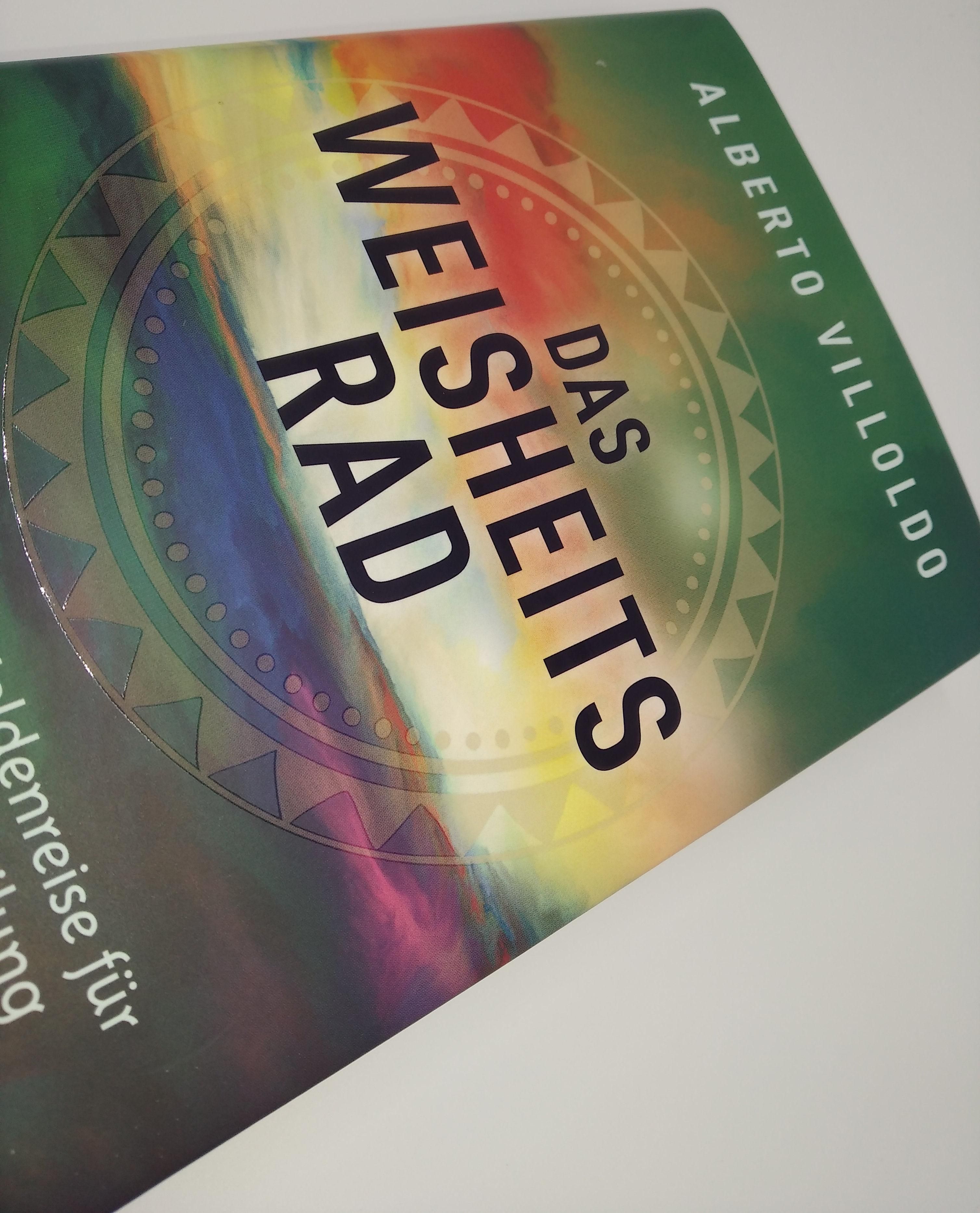 Buchcover "Das Weisheitsrad" von Alberto Villoldo. Titel und Autorenname deutlich sichtbar.