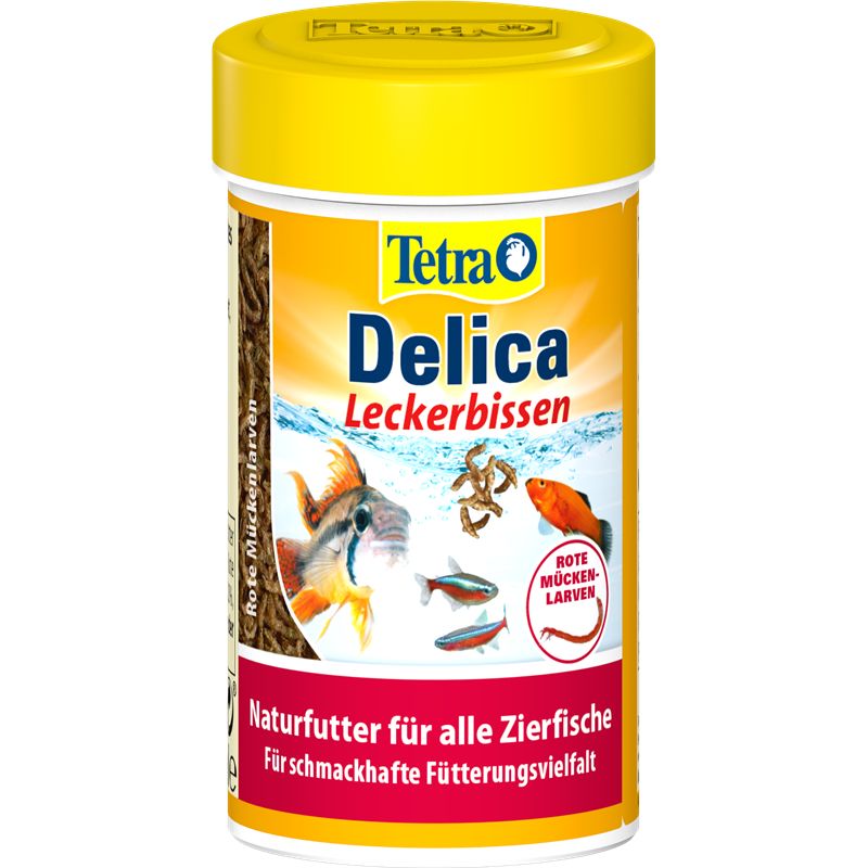 Tetra Delica Rote Mückenlarven 0,1 l