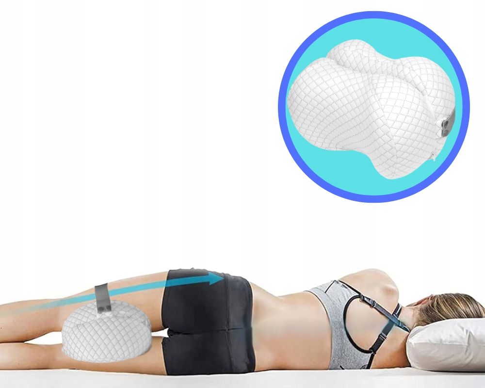 Medi Sleep Orthopädisches Kniekissen aus Memory-Schaum