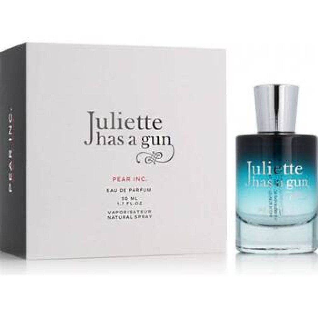 Juliette Has A Gun Pear Inc. Eau de Parfum Flakon und Verpackung.