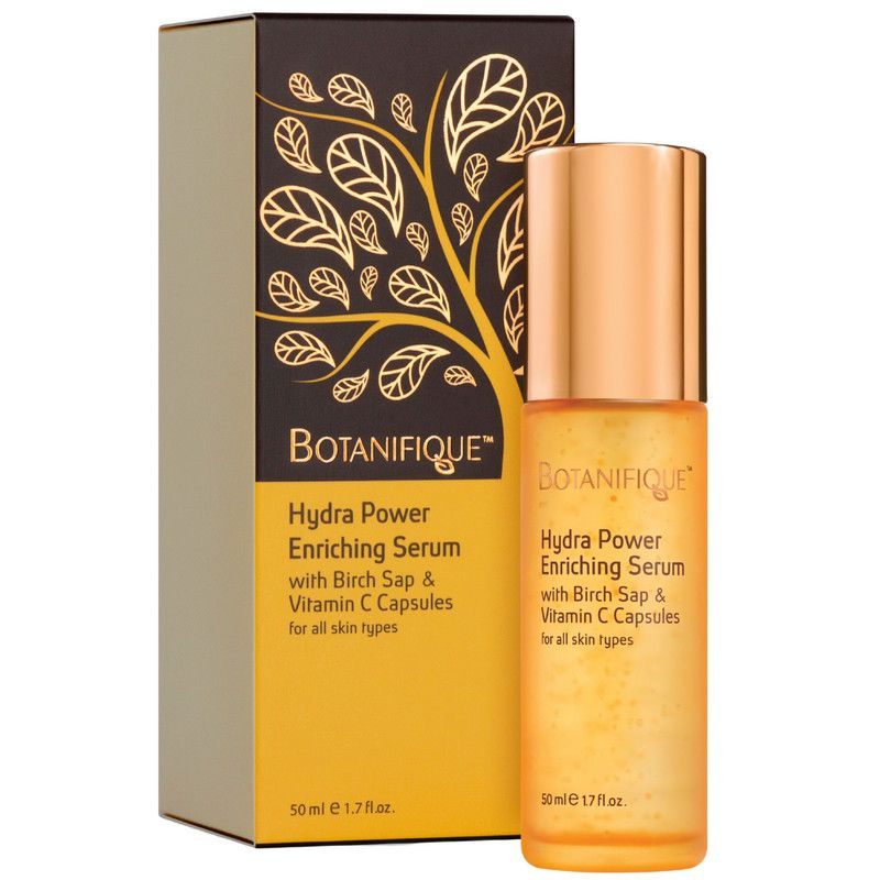 Botanifique - Hydra Power Serum Birkensaft & Vitamin-C-Kapseln Feuchtigkeit Strahlkraft 50 ml