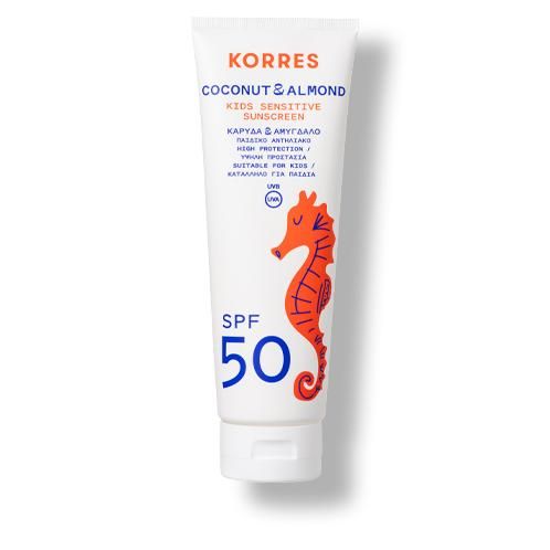 KORRES Coconut & Almond Sonnenemulsion für Kinder SPF50 - Tube
