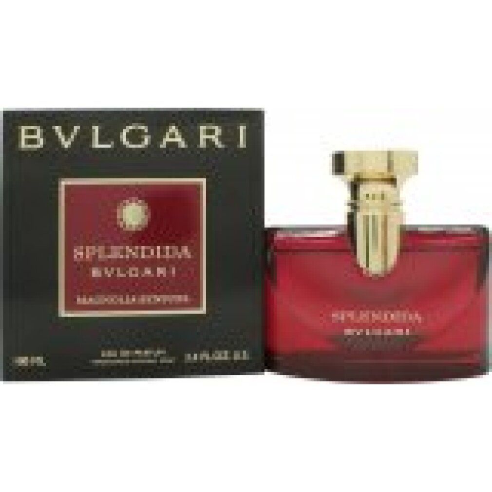 Bvlgari Splendida Magnolia Sensuel Eau de Parfum Flakon und Box.