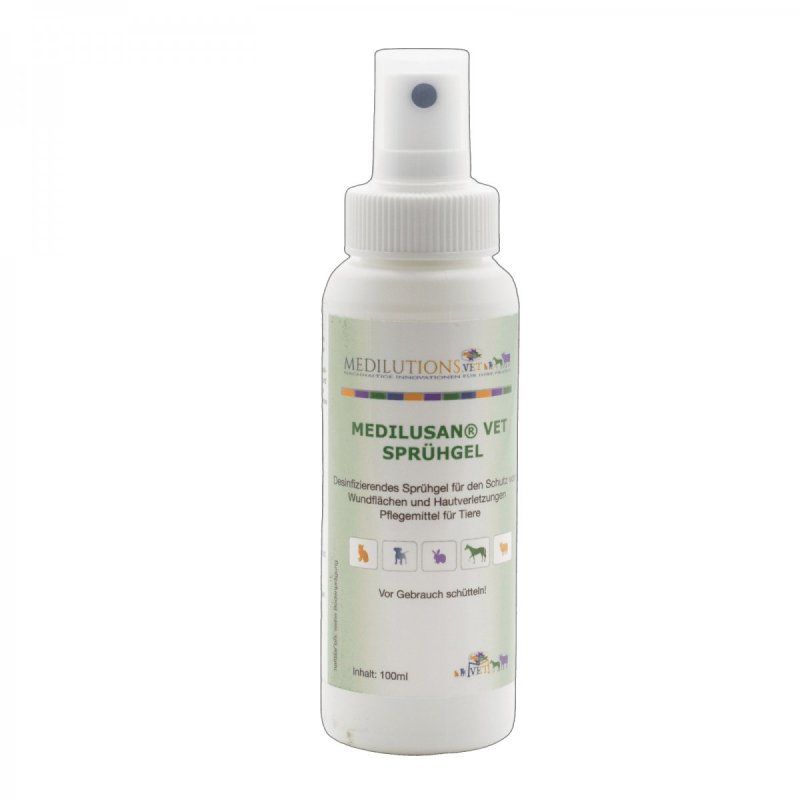 Medilusan Wundschutz Sprühgel für Tiere 250 ml