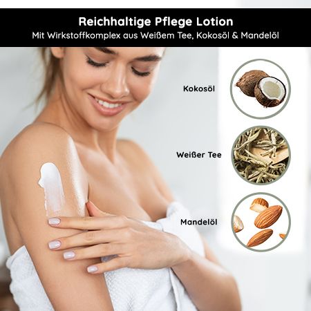 White Tea Bodylotion für trockene Haut