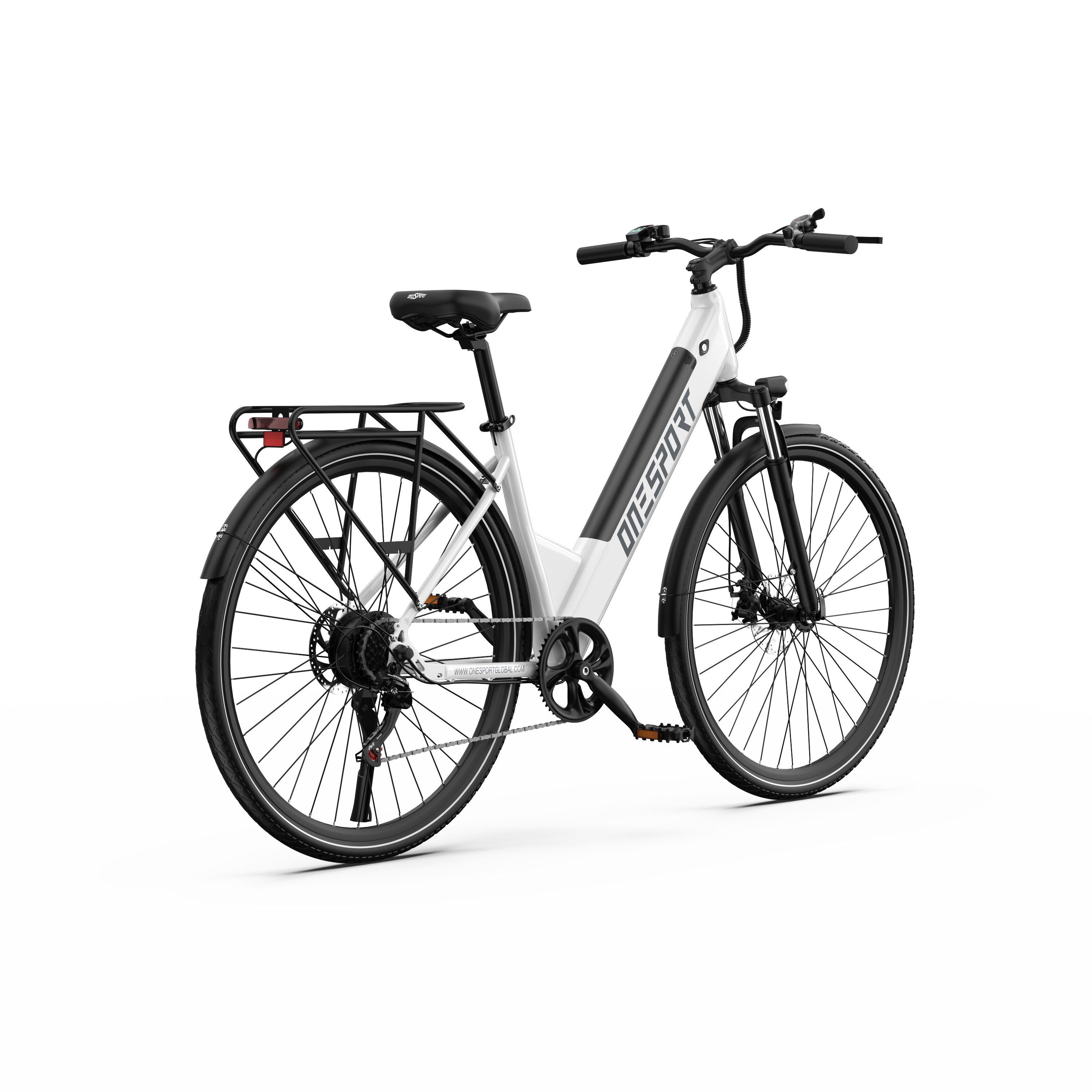ONESPORT OT12 27,5" City-E-Bike, 36V 13Ah Akku, App-Unterstützung