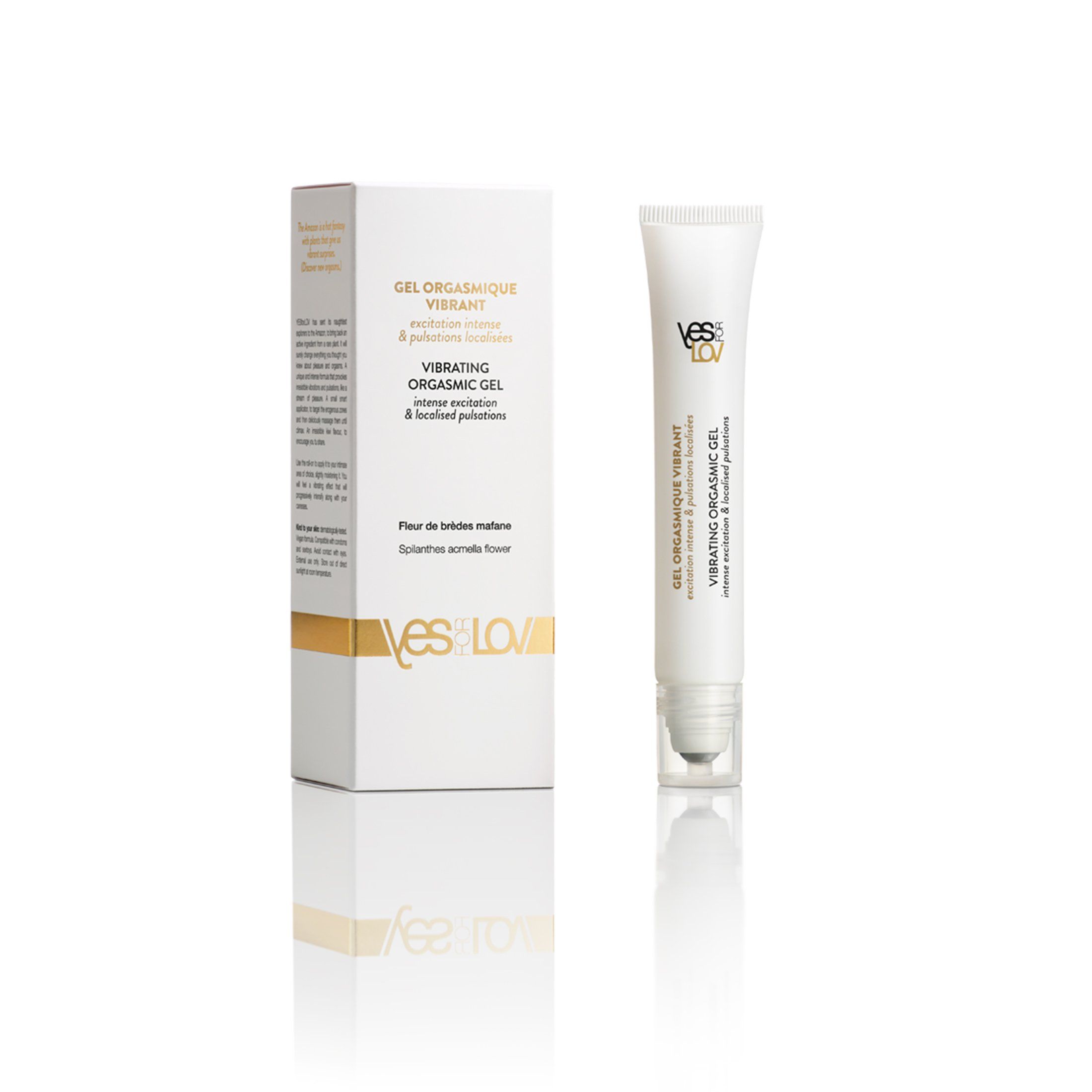 YESforLOV VIBRATING ORGASMIC GEL «  intensive Erregung & gezielte Pulsation