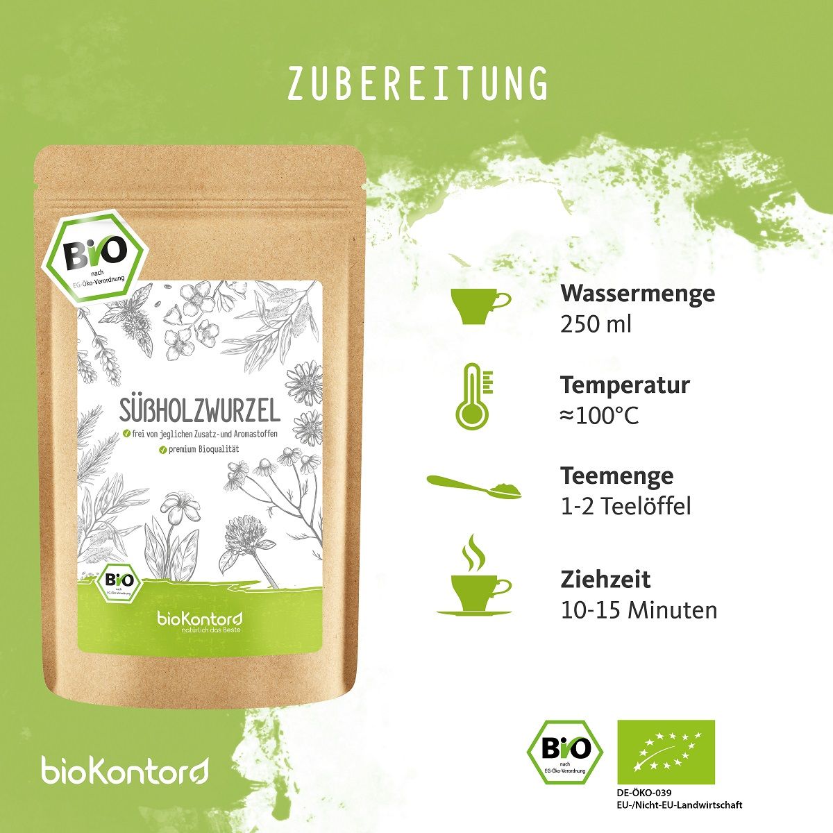 bioKontor Süßholzwurzel 250 g - Shop Apotheke