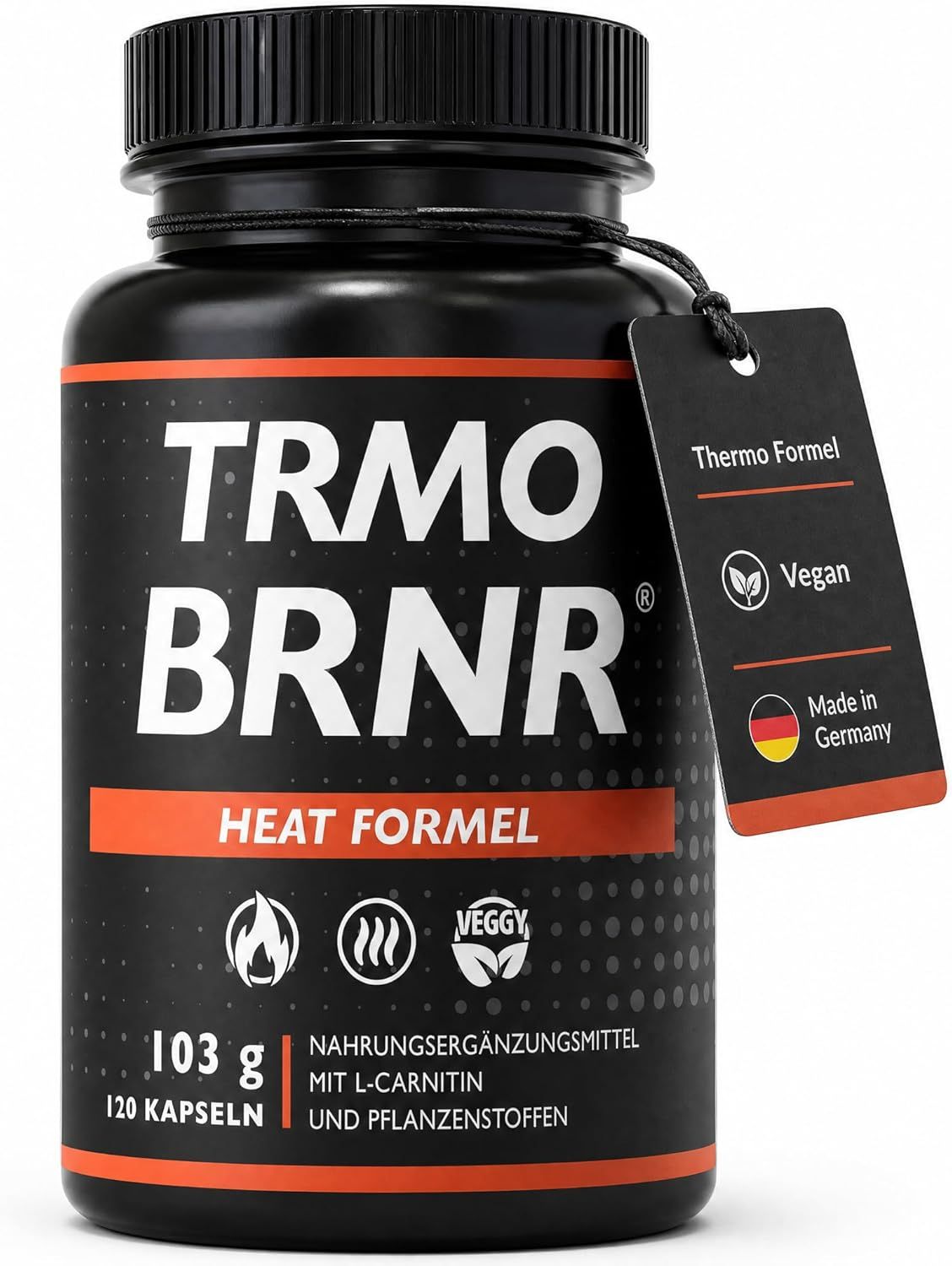 Thermo Abnehmen Kapseln zum Stoffwechsel anregen - die Abnehm-Gewichtsreduktion von Brnr 1 g