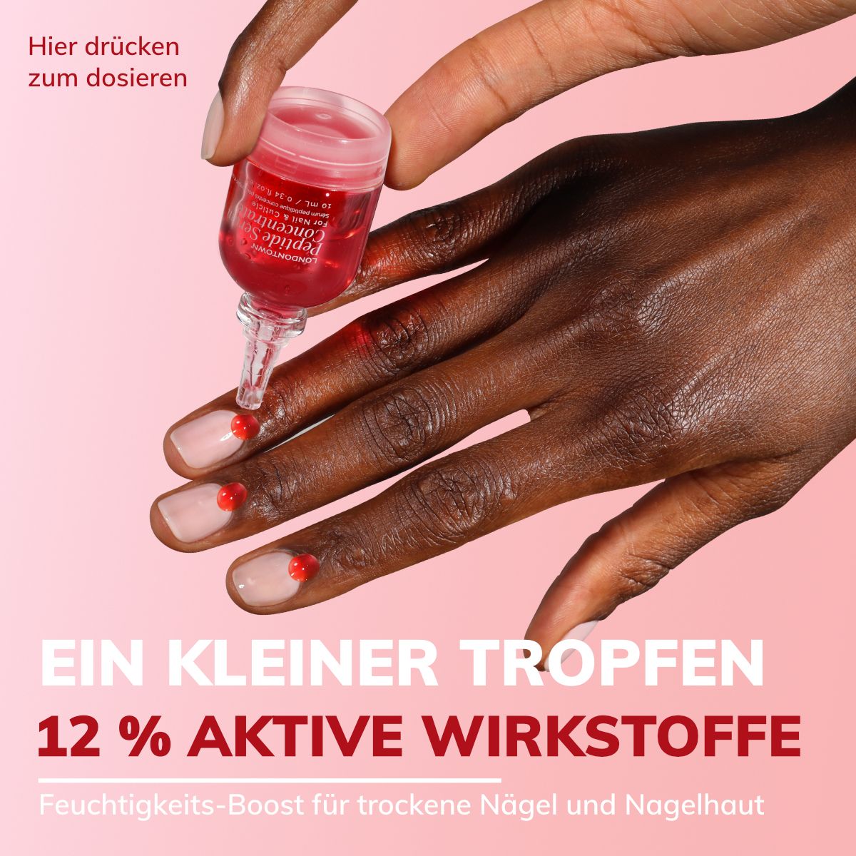 LONDONTOWN kur Peptide Serum Concentrate Nagel- und Nagelhautserum