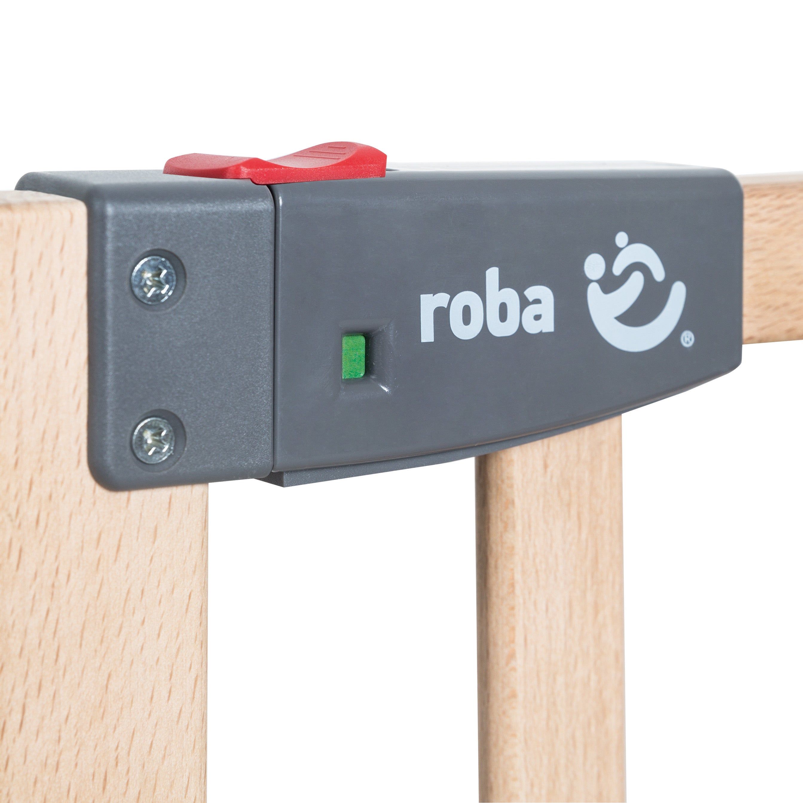 roba Türschutzgitter 'Safety Up' 70 - 118 cm - Holz natur