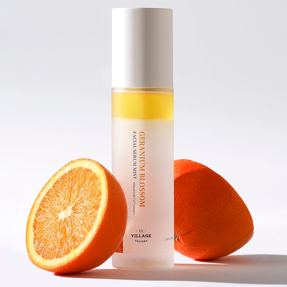 VILLAGE 11 FACTORY Fresh Dewy Geranium Blossom Nourishing Face Serum