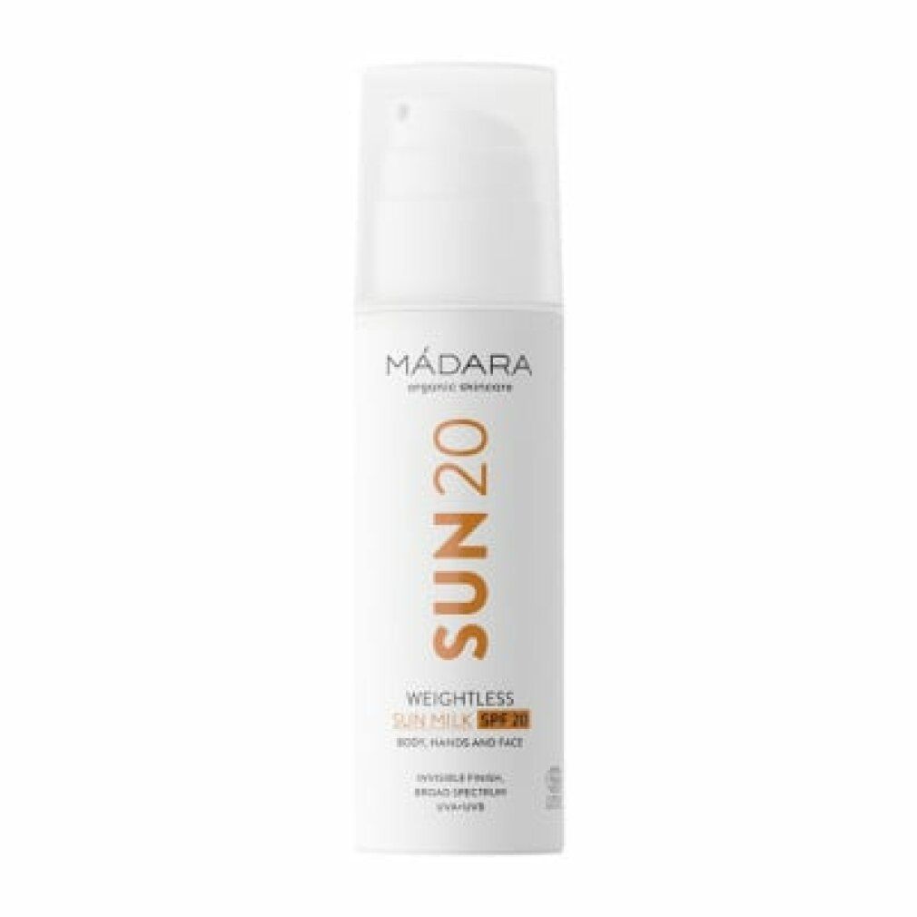 Madara Sun20 Ultra Leichte Sonnenmilch LSF 20 150ml