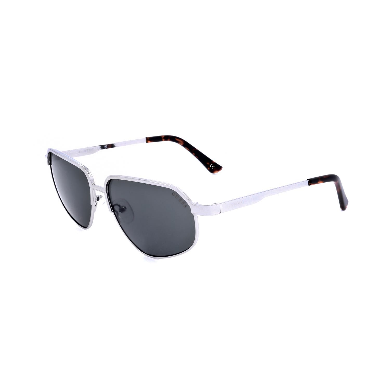 Guess Factory occhiali da sole uomo GF5123 silver-coloured