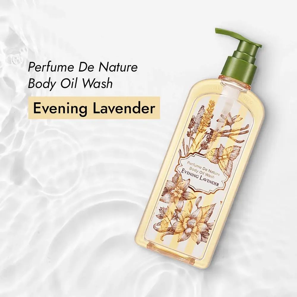 NATURE REPUBLIC Perfume De Nature Body Oil Wash Evening Lavender – Duschöl