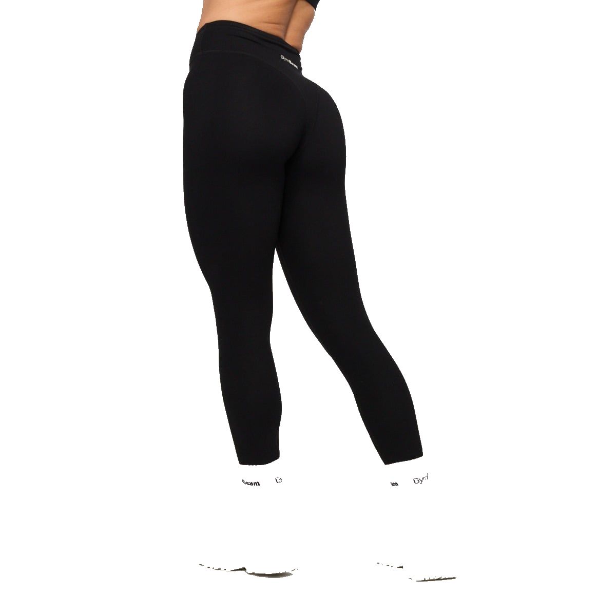 GymBeam Leggings Damen hohe Taille ohne Taschen Black 1 St