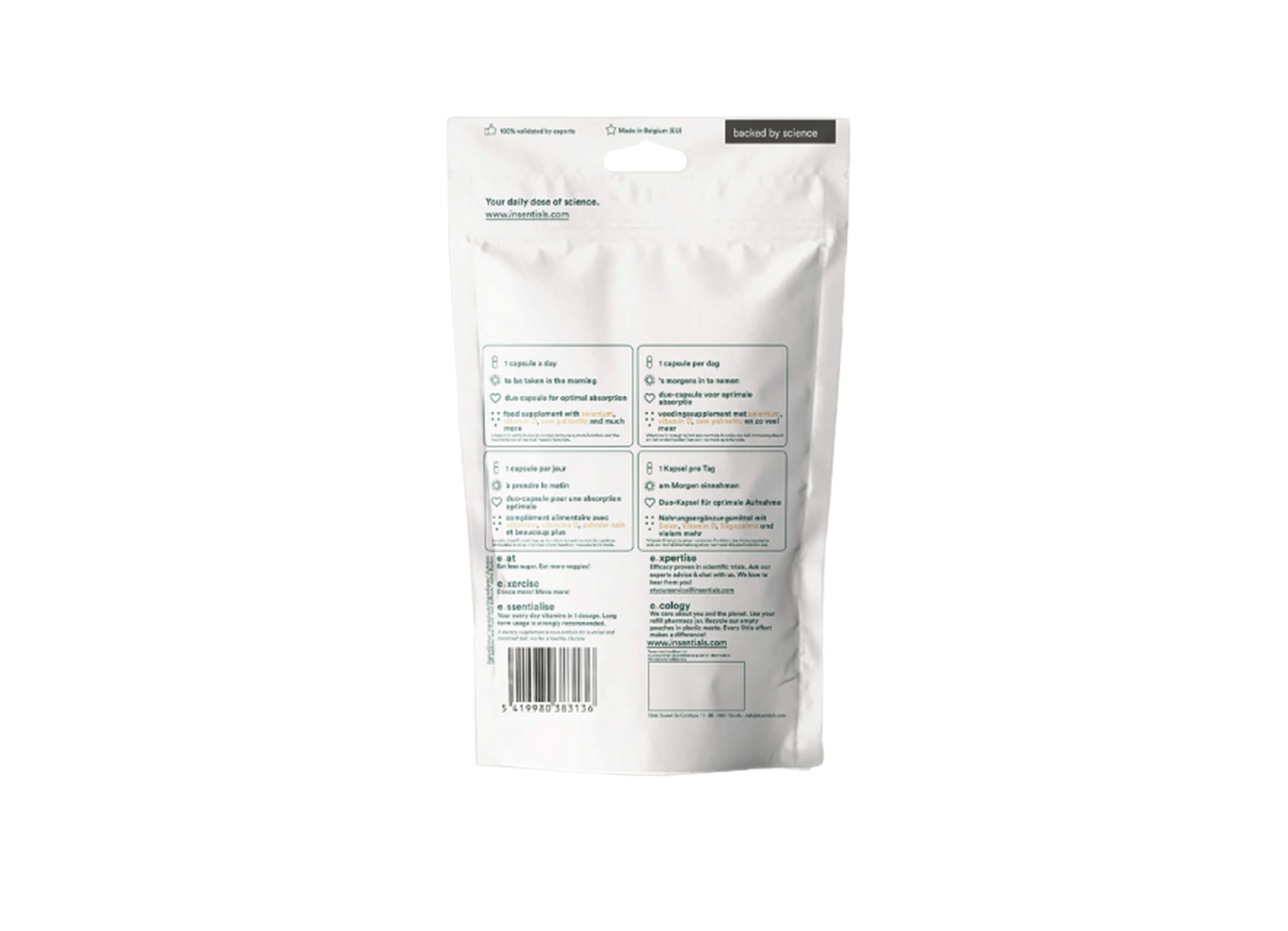 Insentials Smart Vitamins for Him – Energie, Muskelfunktion & Konzentration – The Tester