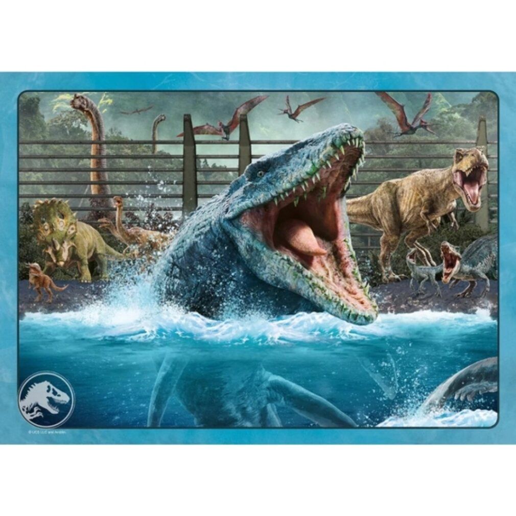 Jurassic World Puzzle 4x