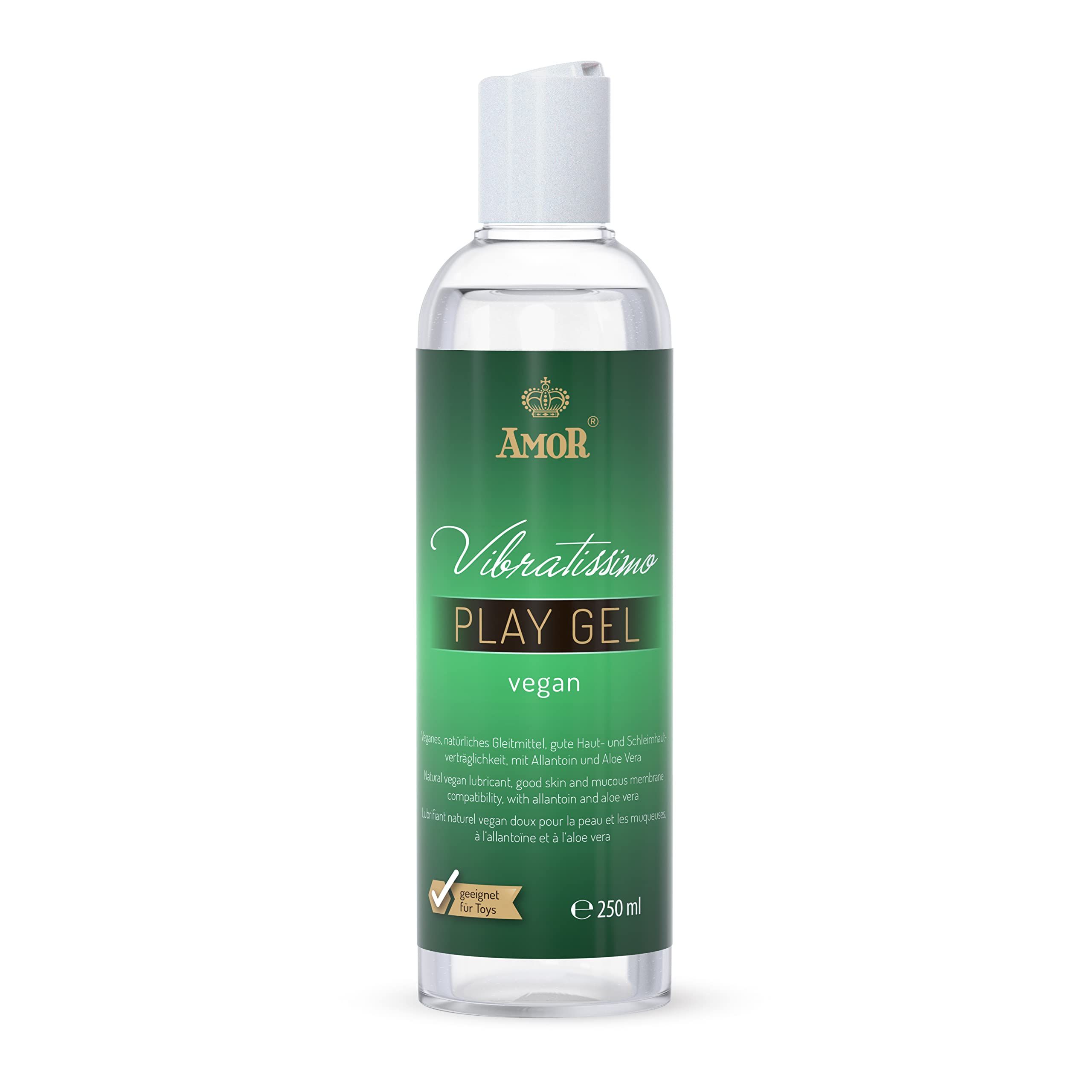 Vibratissimo Play Gel Vegan 250 ml Gleitmittel