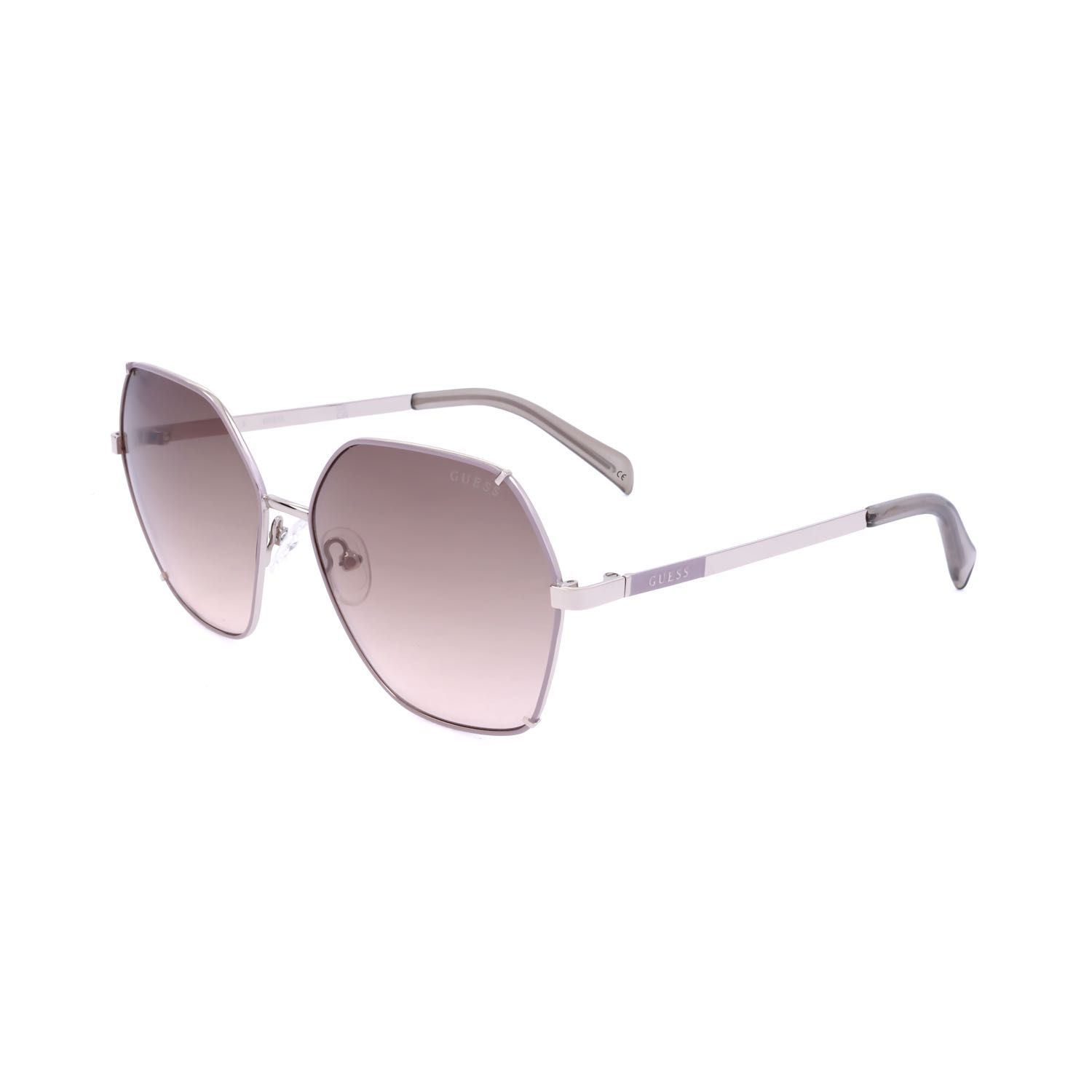 Guess Factory occhiali da sole donna GF6168 silver-coloured light grey