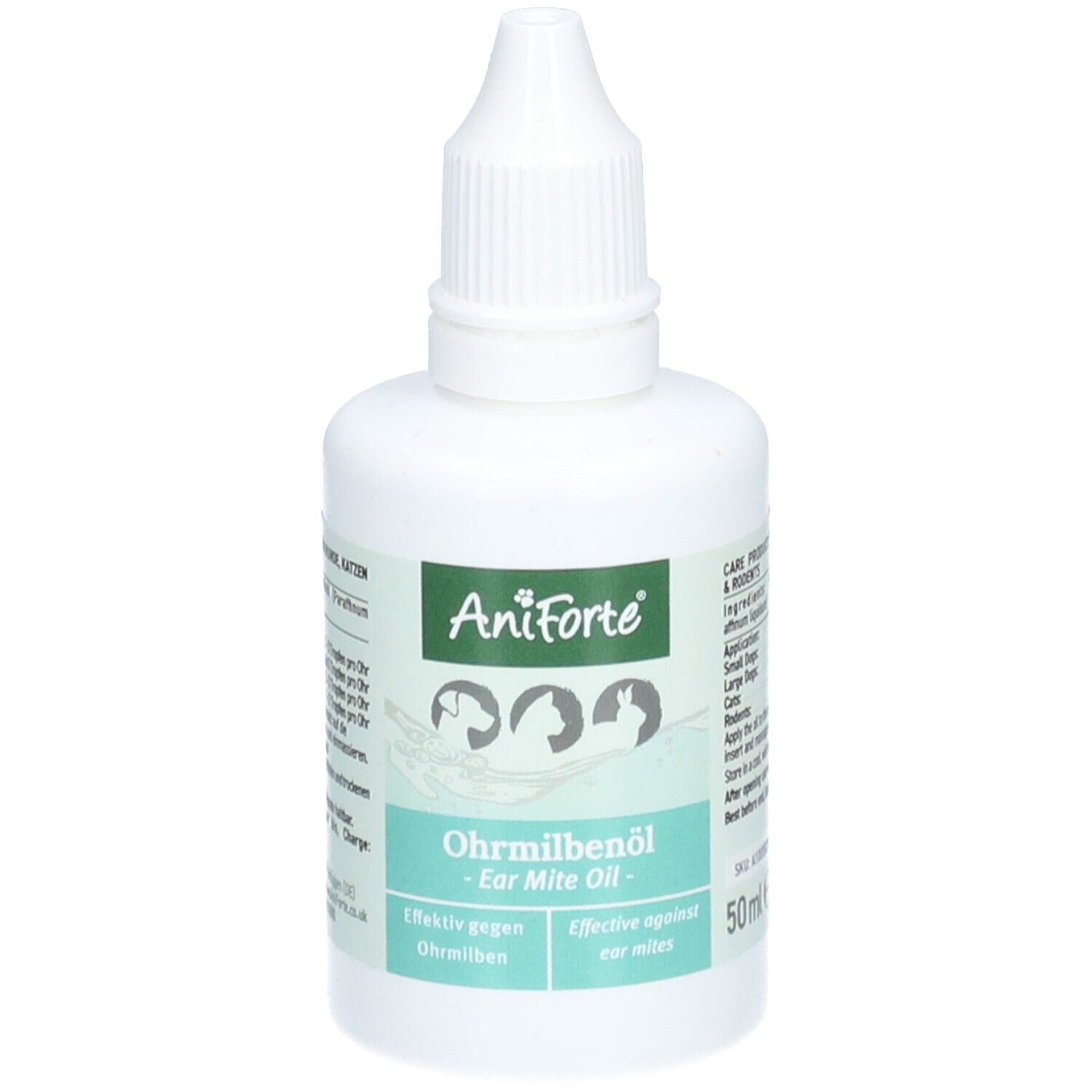 Aniforte® Huile anti-acariens de l'oreille - Chiens et Chats