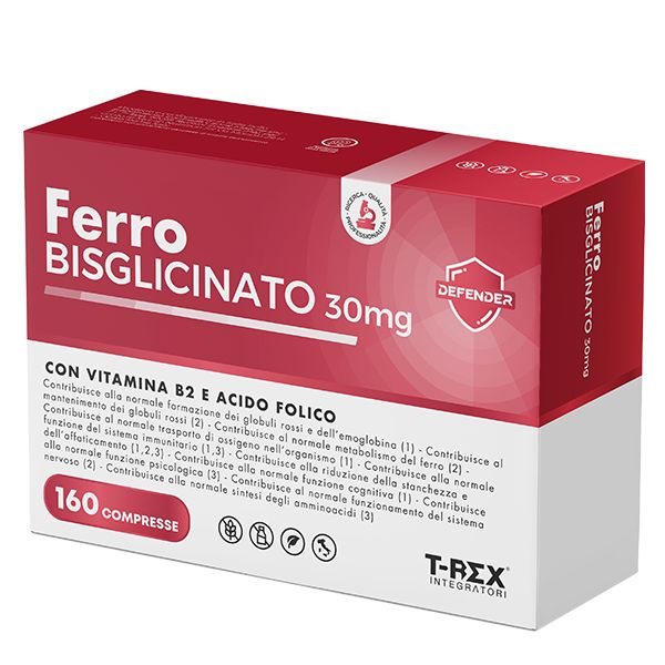 T-Rex Integratori Ferro Integratore 160 compresse